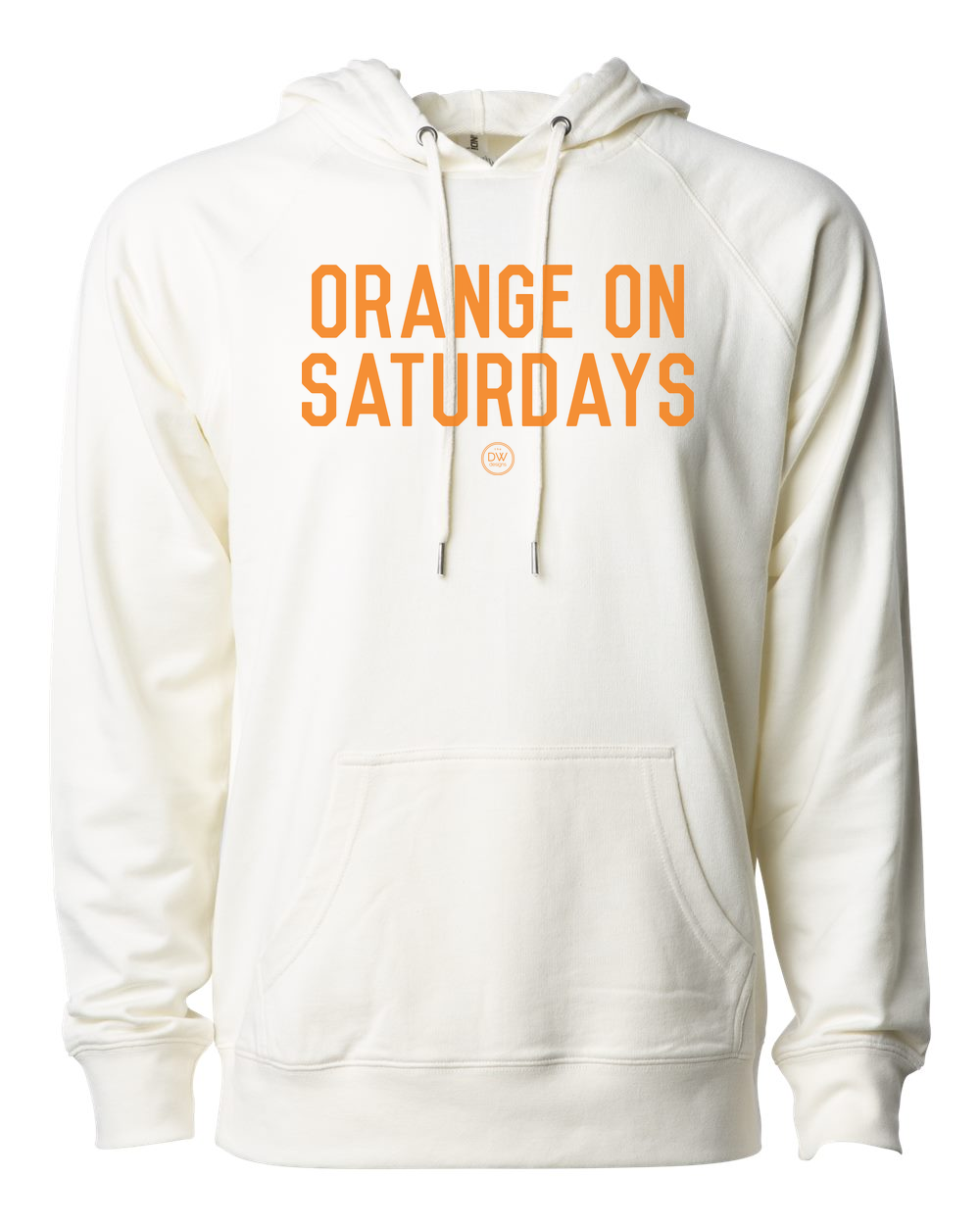 Orange on Saturdays Hoodies Natural French Terry