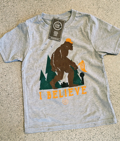 The Squatch Believes Kids' Tee