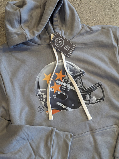 The Smokey Grey Helmet Hoodie - PRE-ORDER