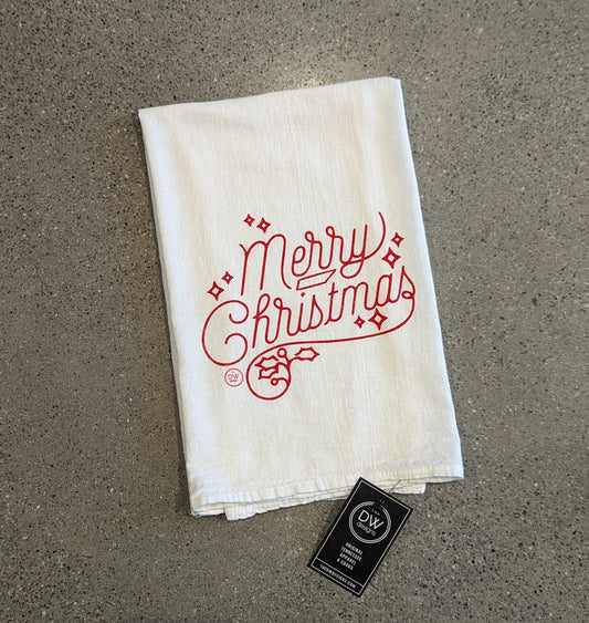 The Merry TN Christmas Tea Towel (28 x 29)