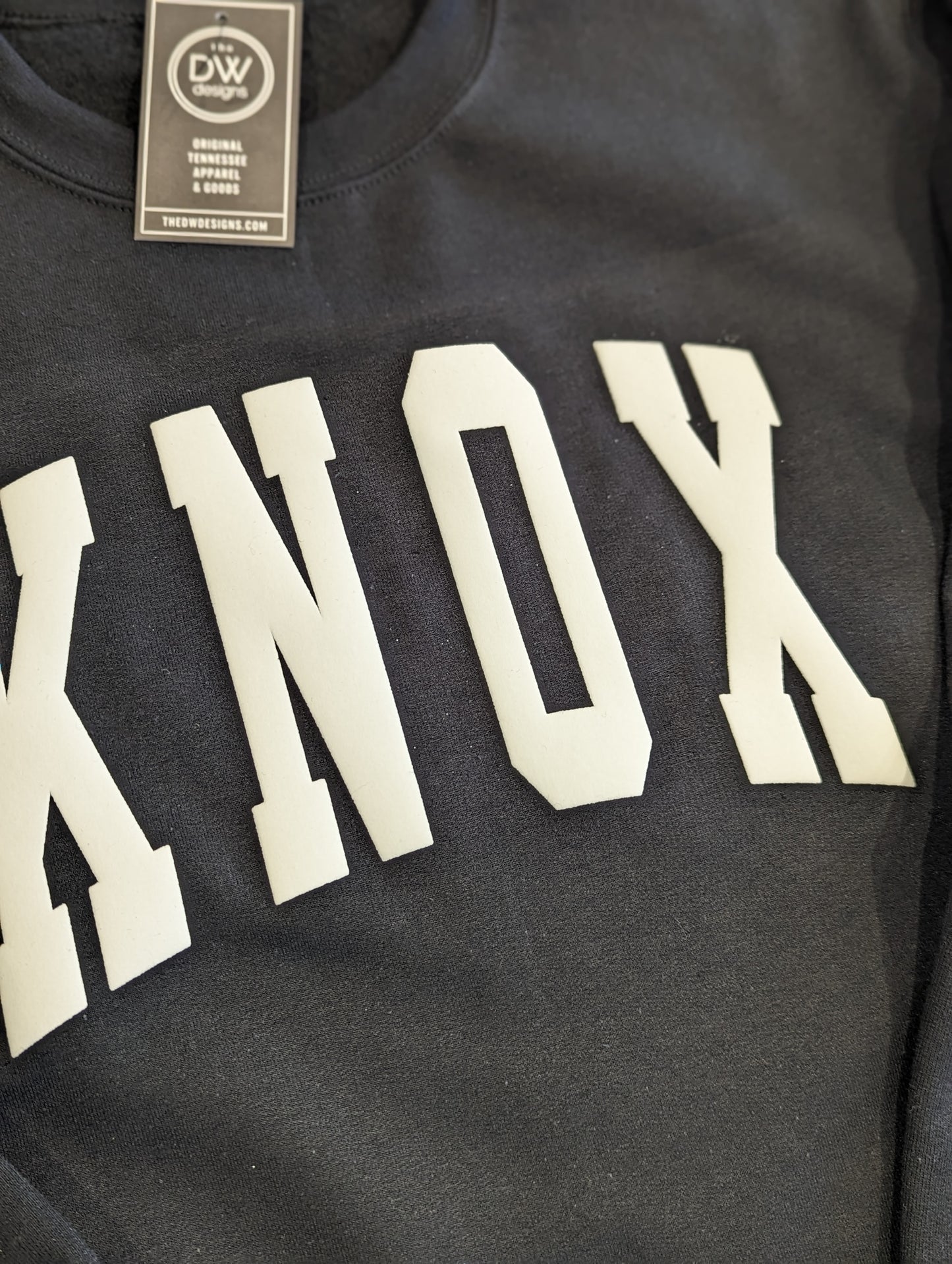 The KNOX PUFF Sweatshirt - BLACK
