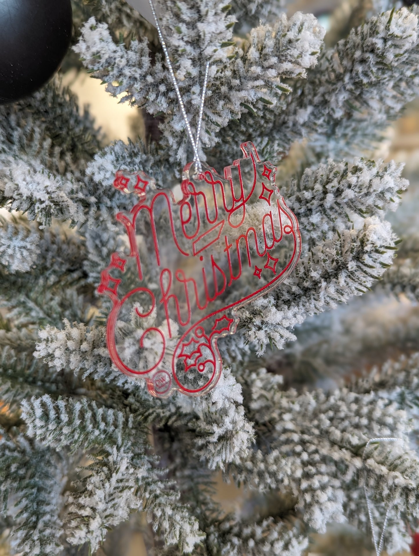 The Merry TN Christmas Ornament - Red