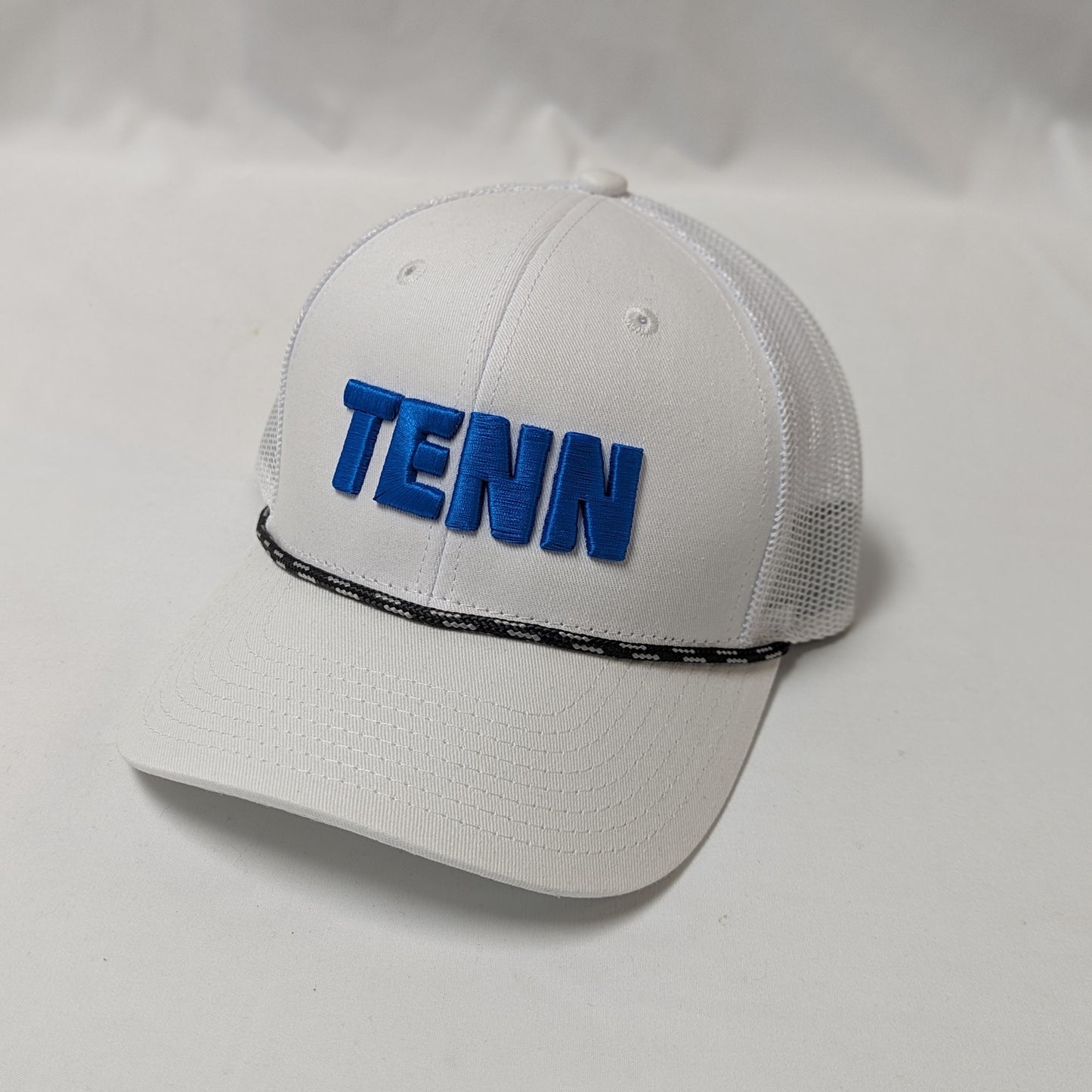 The Blue TENN Rope Trucker Hat - White