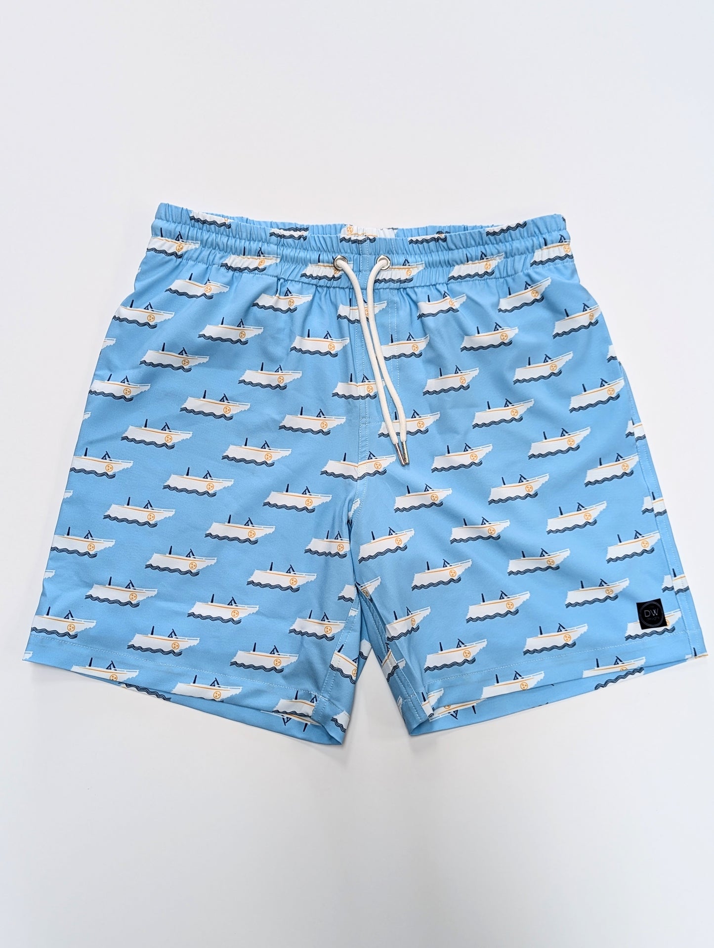 The TN Boat 7 inch Swim Trunks