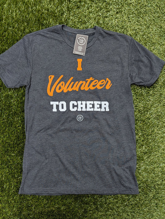 The Volunteer To Cheer Tee