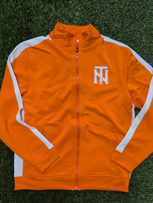 The TN Interlock Track Jacket - Orange - PRE-ORDER