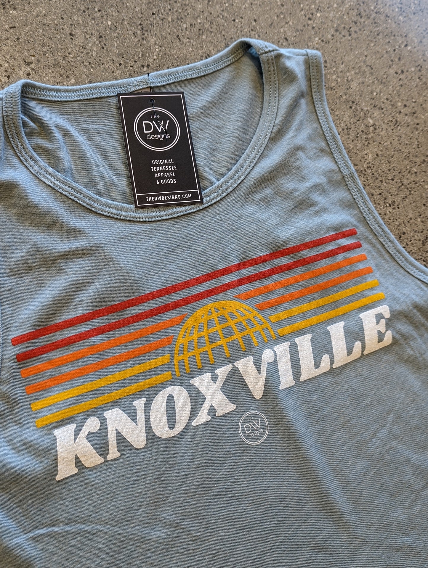 The Knoxville Sunset Women's Crop Tank