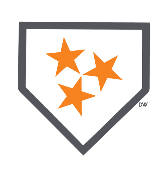 The Tristar Home Plate Sticker