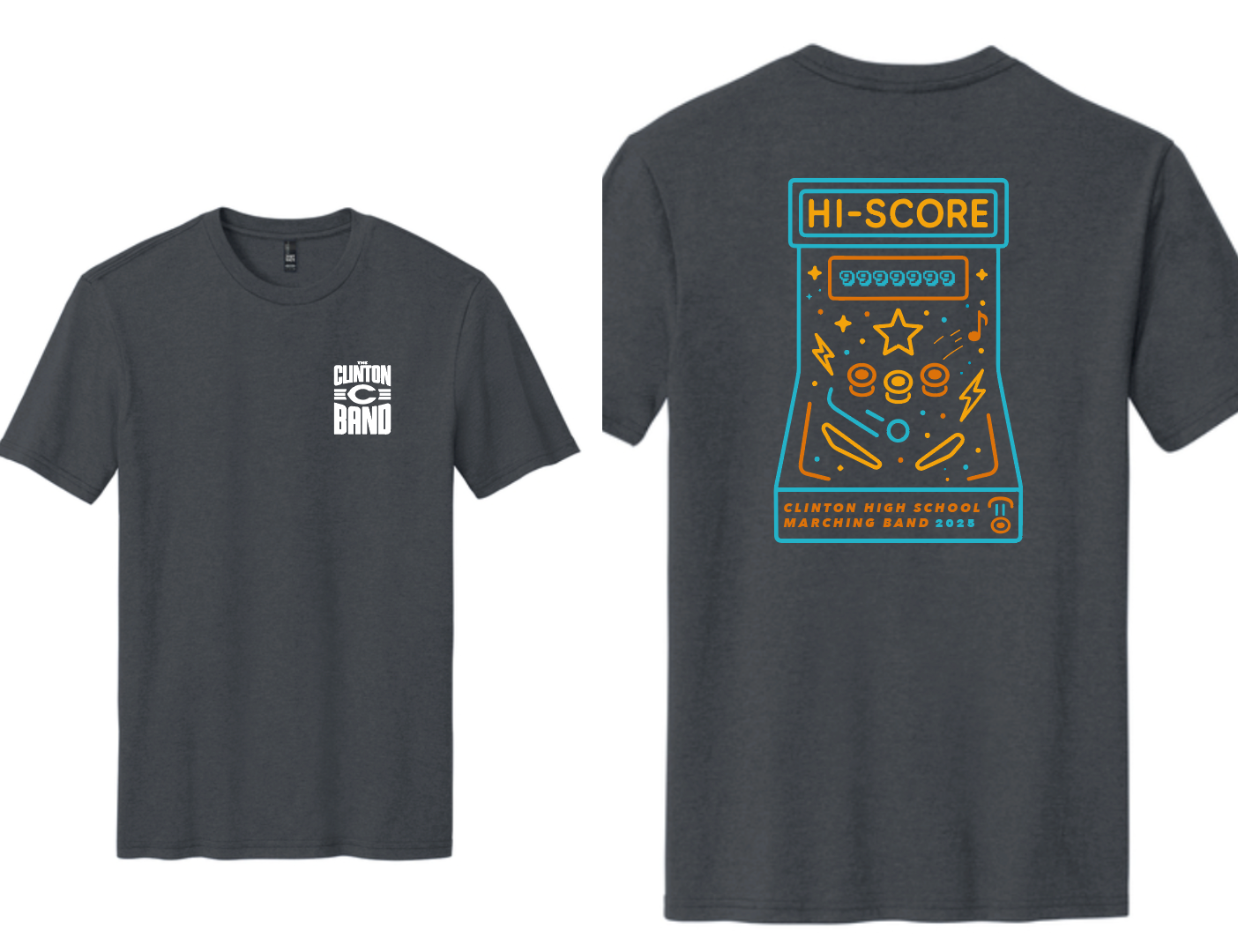 The Clinton Band HI SCORE Show Shirt - PRE-ORDER