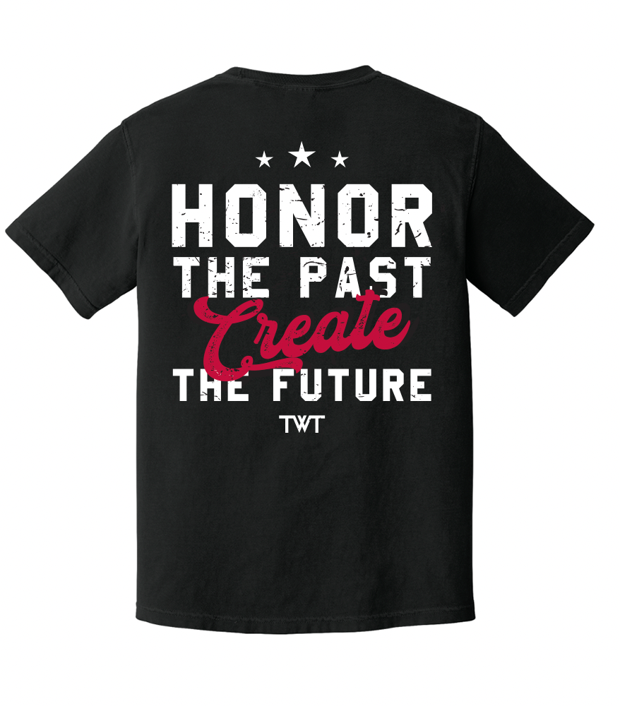 The TWT Motto CC Tee - Front/back Design