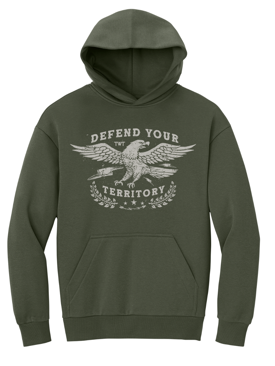 The TWT Defend Your Territory Heavyweight Hoodie