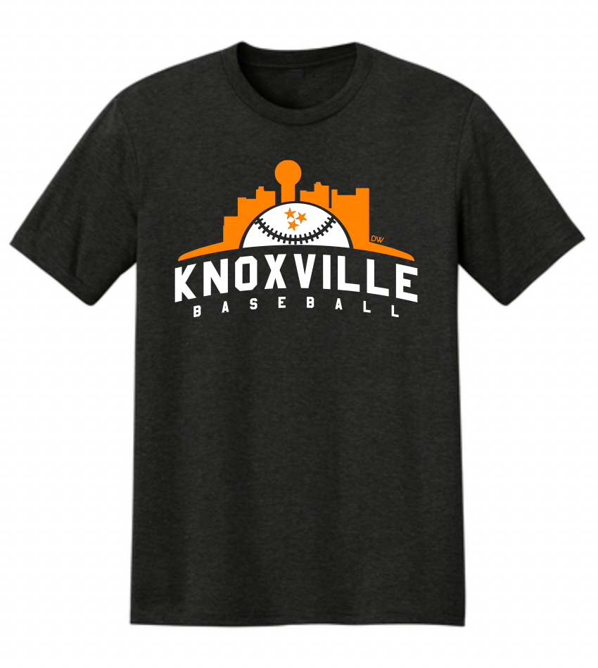 The Knoxville Skyline Baseball Tee