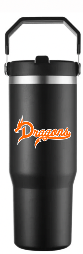 The Clinton Dragons 30oz Travel Tumbler - PRE-ORDER