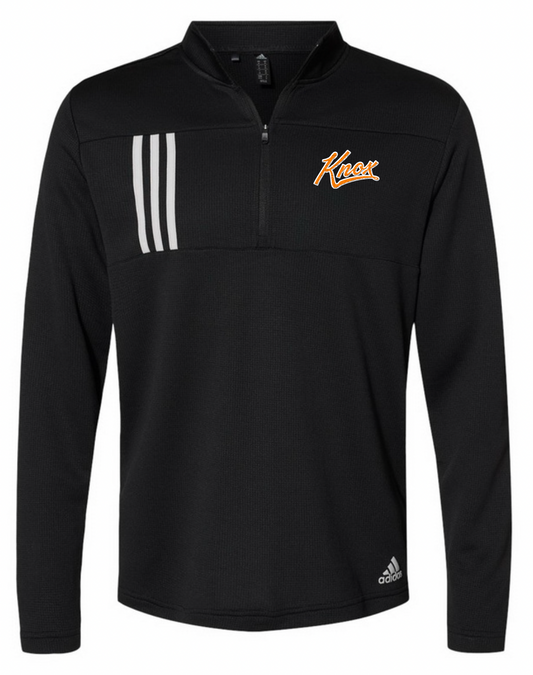 The KNOX Script Adidas 3-Stripes 1/4 zip - PRE-ORDER