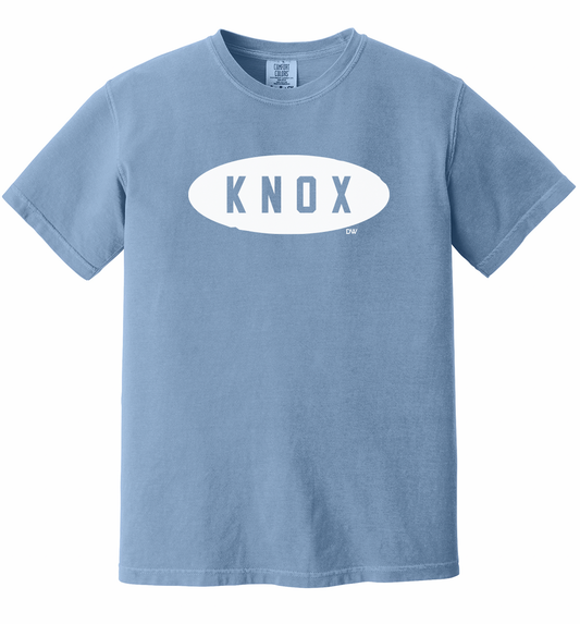 The KNOX Oval CC Tee - Denim