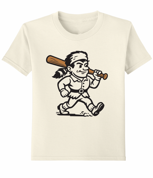 The Strutting Davy Baseball Kids' Tee