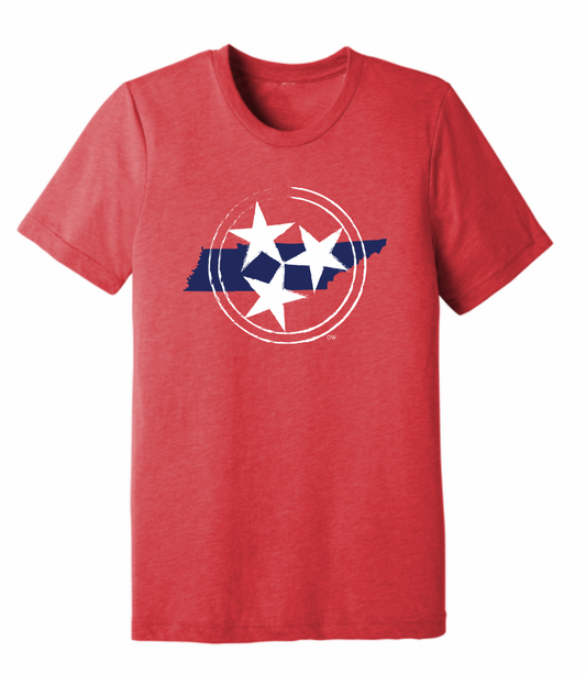 The Red Tristar State Tee