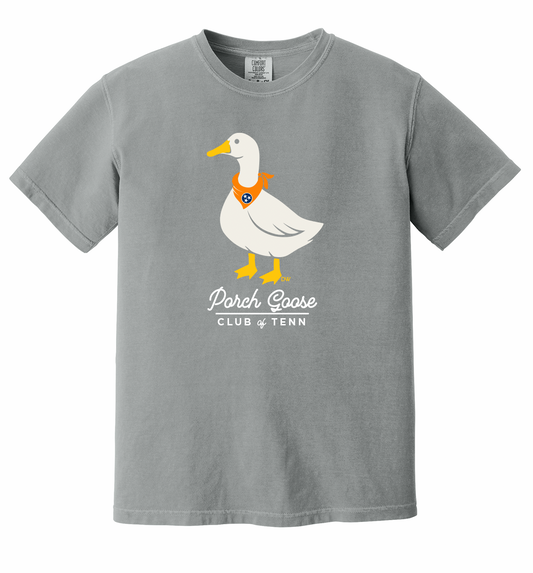 The TENN Porch Goose Club CC Tee - Grey