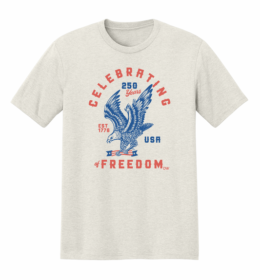 The 250 Years of USA Eagle Tee