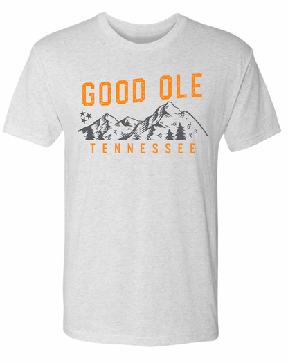 The Good Ole 5.0 Tee - Hthr. White