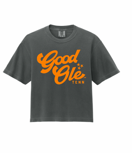 The Good Ole 9.0 Women's Boxy Crop Tee