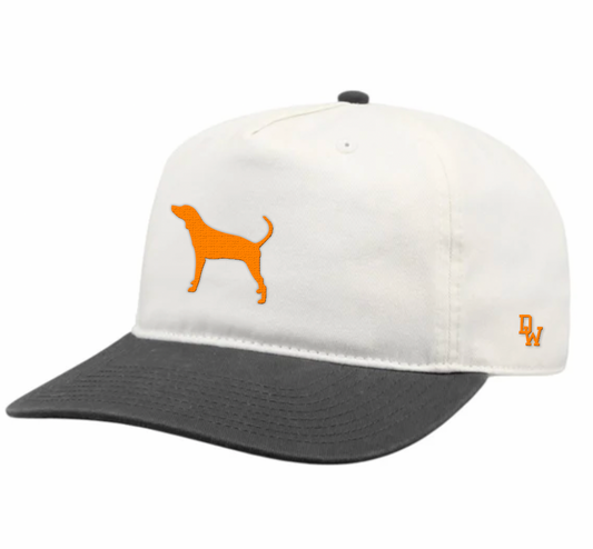 The Hound Two Tone Garment Washed Snapback Hat