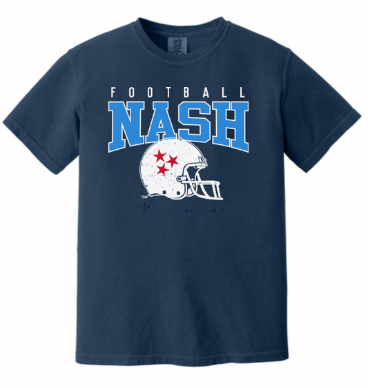The NASH Football CC Tee