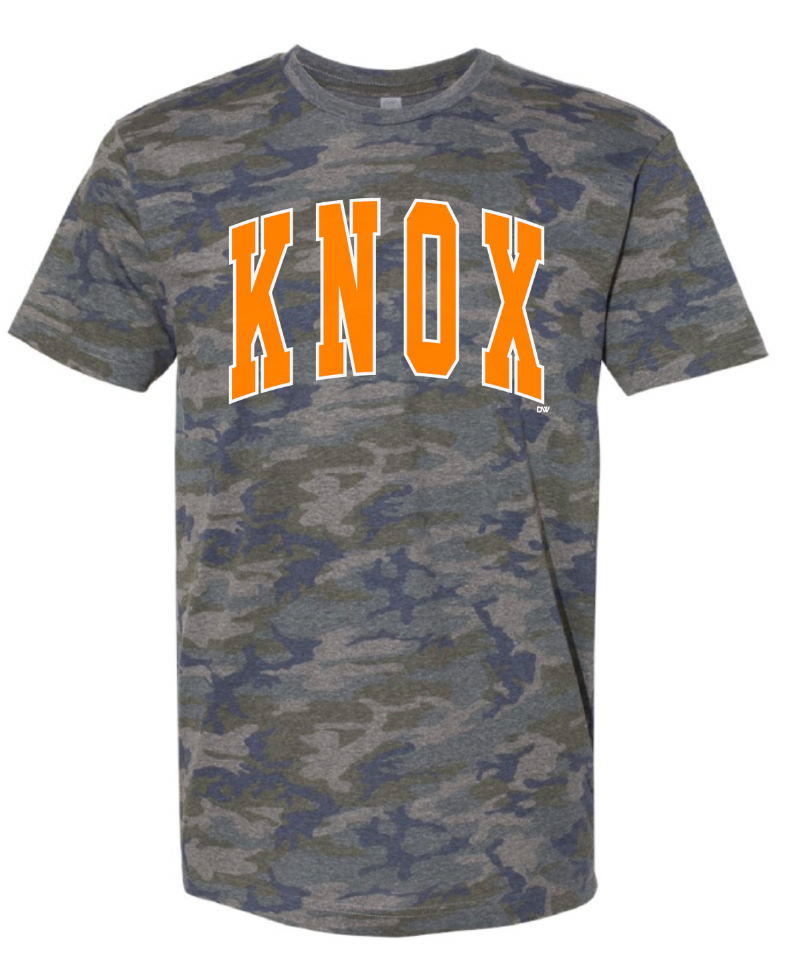 The Arched KNOX vintage Camo Tee