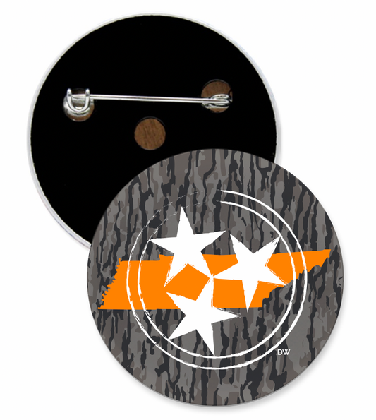 The Tristar State 3" Camo Button