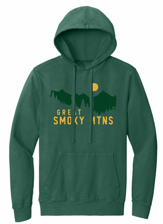 The Smoky Mtns Garment-dyed Hoodie