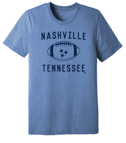 The Vintage Nashville Tristar Football Tee