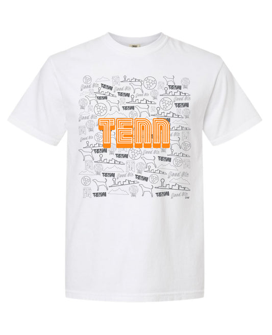 The TENN Collage Tee - PRE-ORDER
