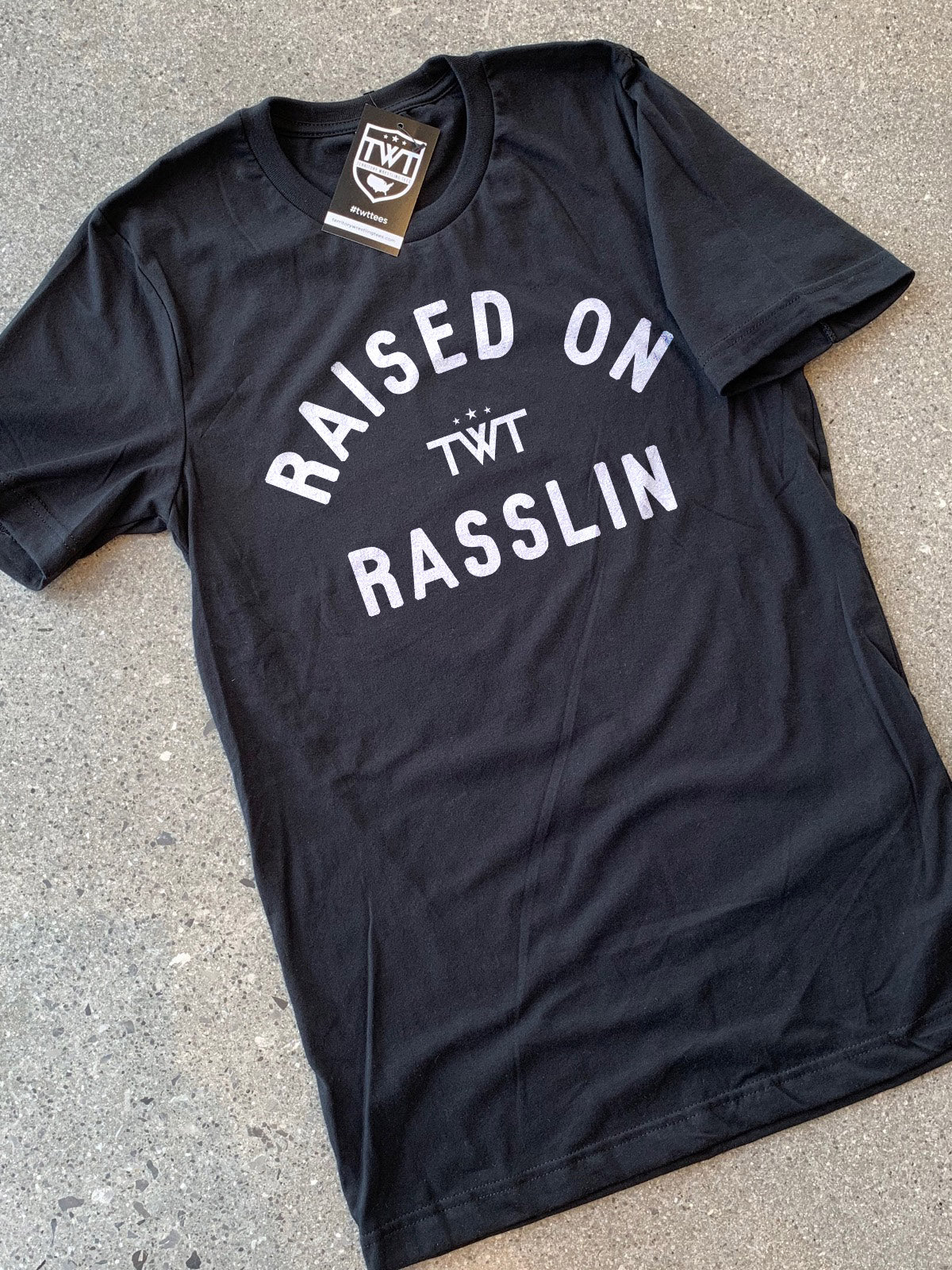 The Raised on Rasslin' 3.0 Tee