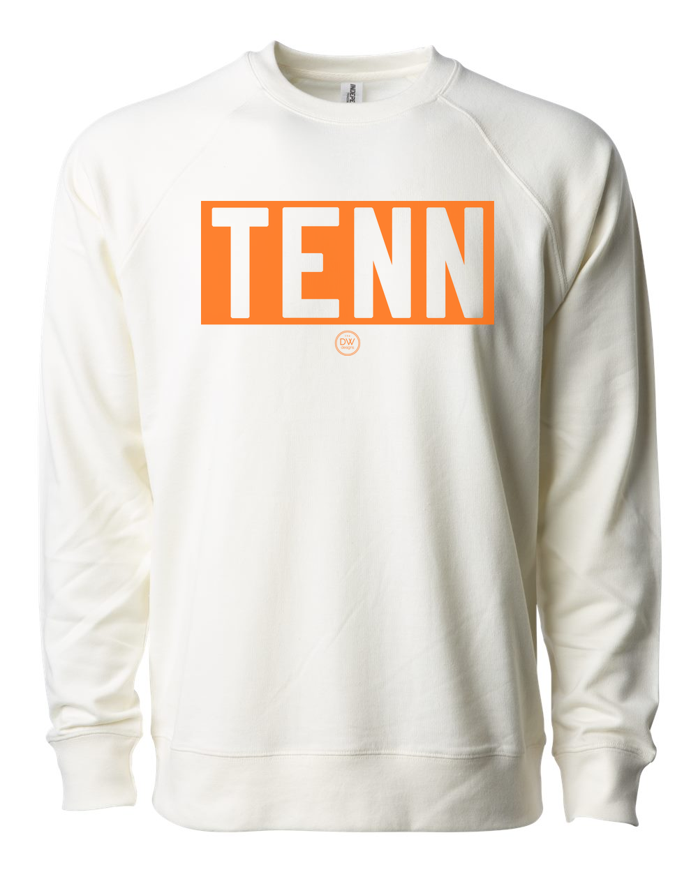 Tenn Block Crewneck Fleece Natural French Terry