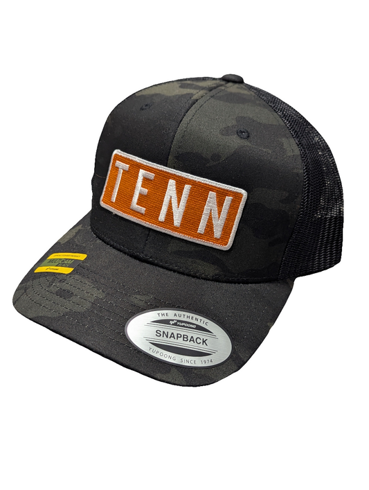 The Gameday Tenn Trucker Hat - Black Camo