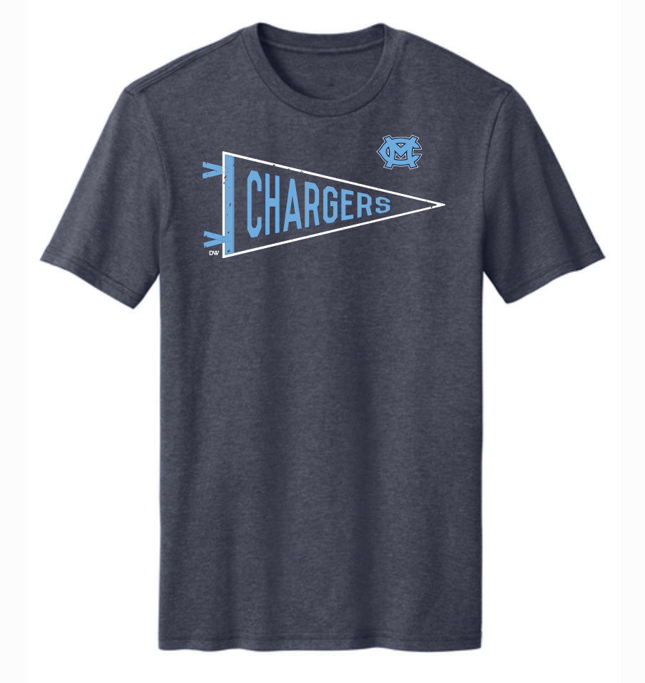 The Central Chargers Pennant Tee
