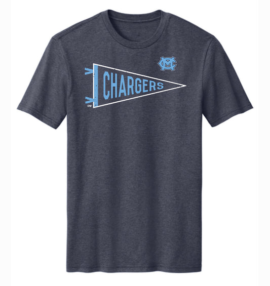 The Central Chargers Pennant Tee