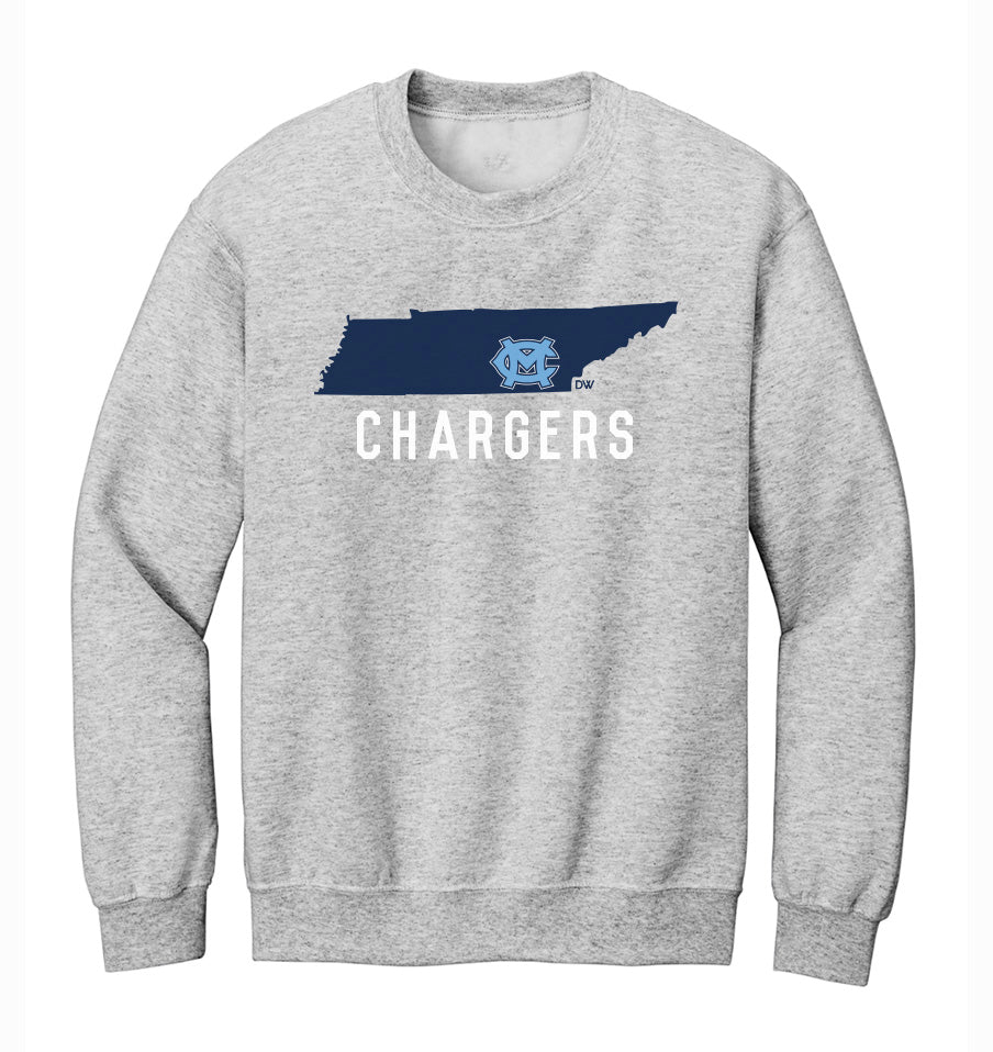 The Central Chargers State Sweatshirt