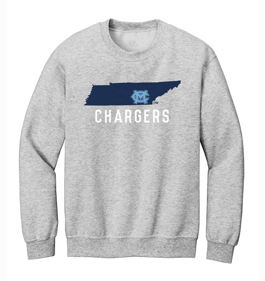 The Central Chargers State Sweatshirt