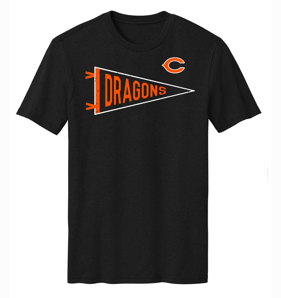 The Clinton Dragons Pennant Tee
