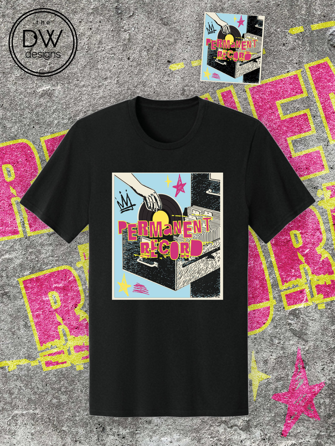 The Permanent Record Merch Tee