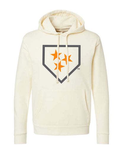 The Tristar Home Plate Hoodie - Natural