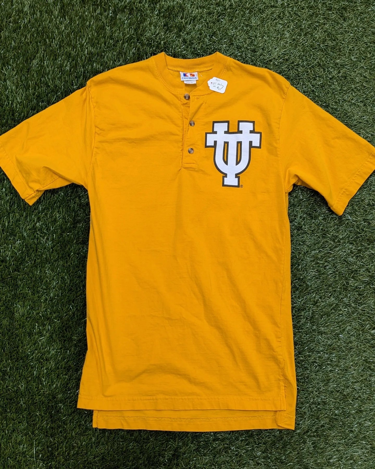 90's UT Vols Henley Tee - M (Runs Slim)