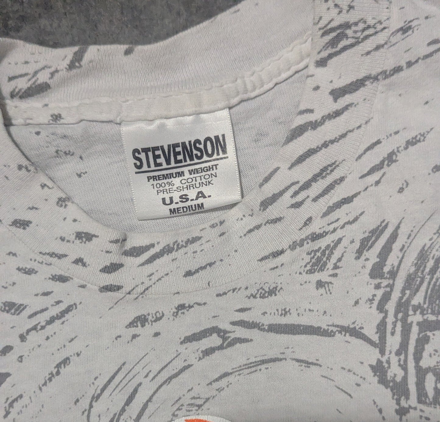 90's Stevenson Miami Dolphins AOP Tee - M