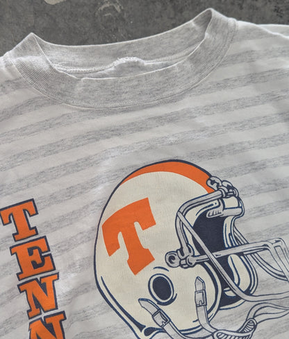 90's Striped TN Football Helmet tee - NO tag