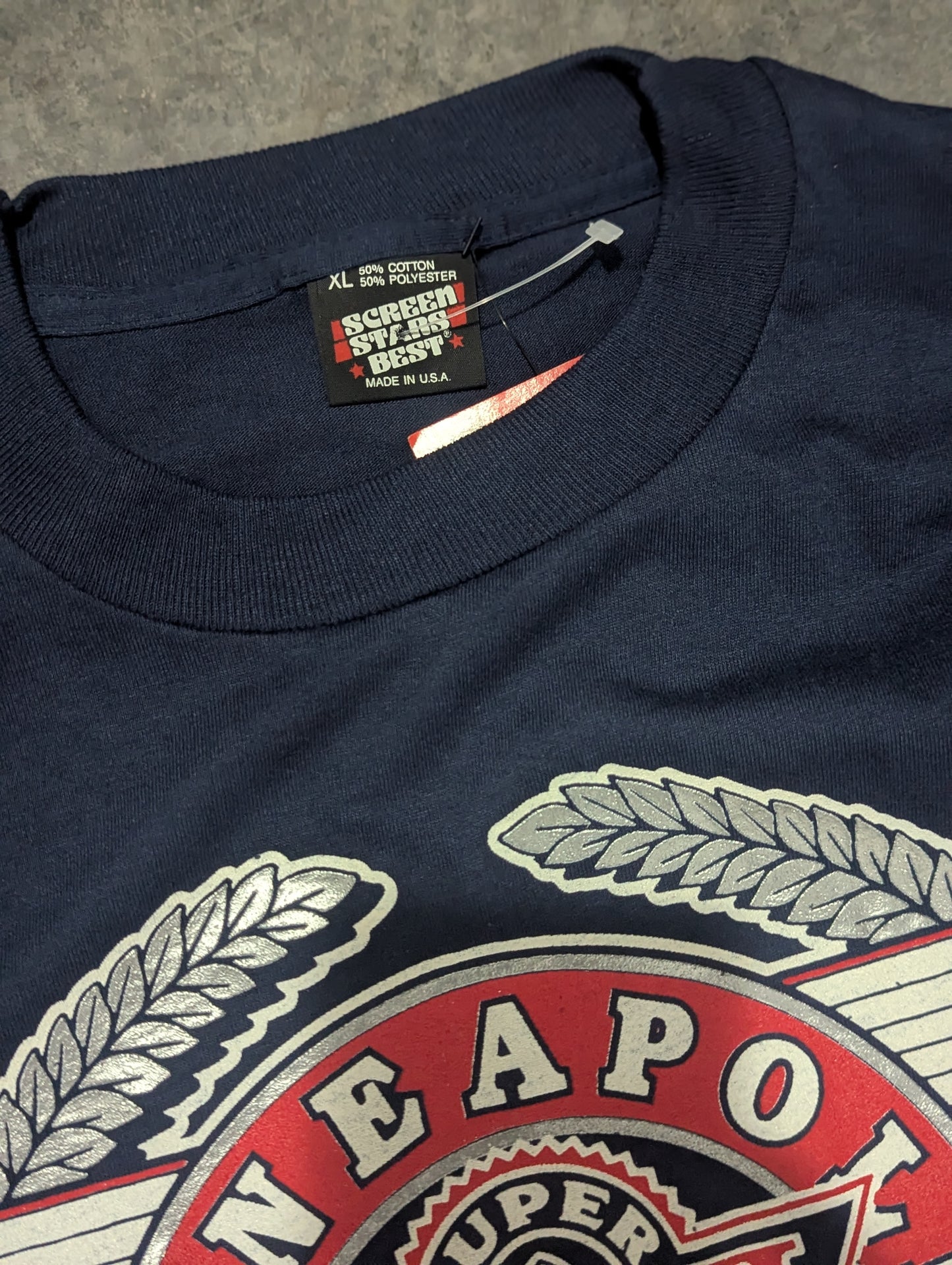 90's Super Bowl XXVI tee Made in USA - XL