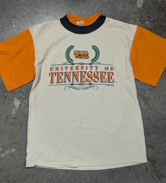 90's CS sportswear University of TN Vols Colorblock tee - L