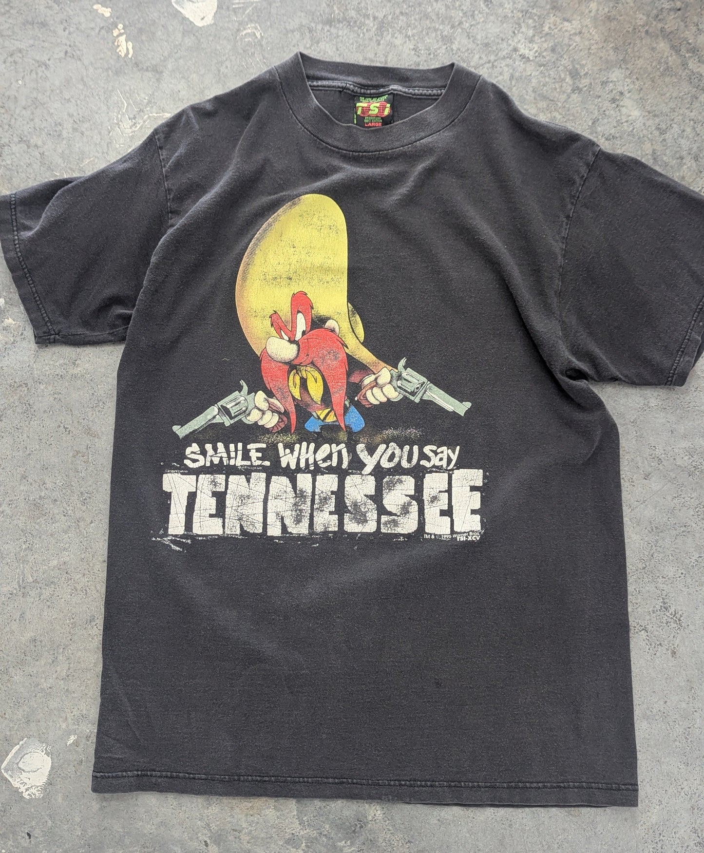 1995 Yosemite Sam TN tee - L