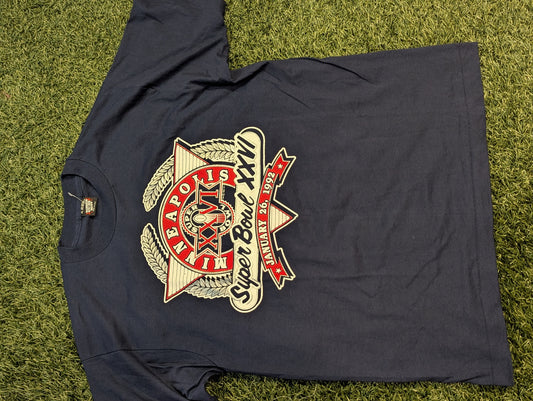 90's Super Bowl XXVI tee Made in USA - XL