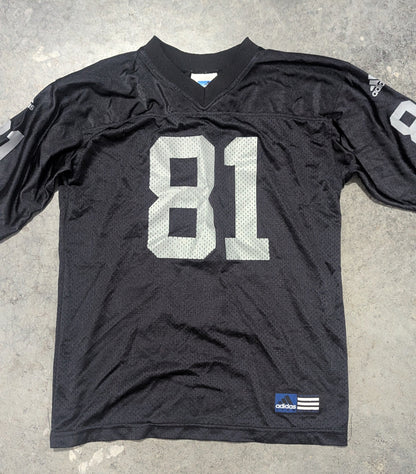 2000's Adidas Tim Brown Raiders Jersey - YM